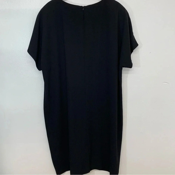 Jones NY Dress Womans‎ Plus Size 22W  Black Classic Midi Back Zip Formal - Picture 11 of 11